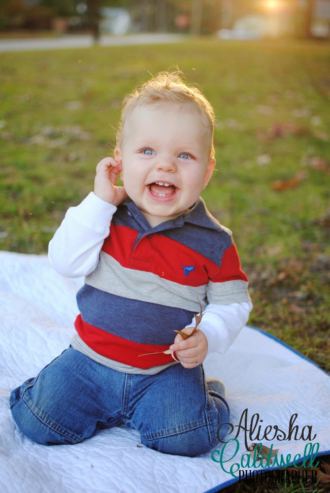 Jude's One Year Portraits - Feathers In Our Nest