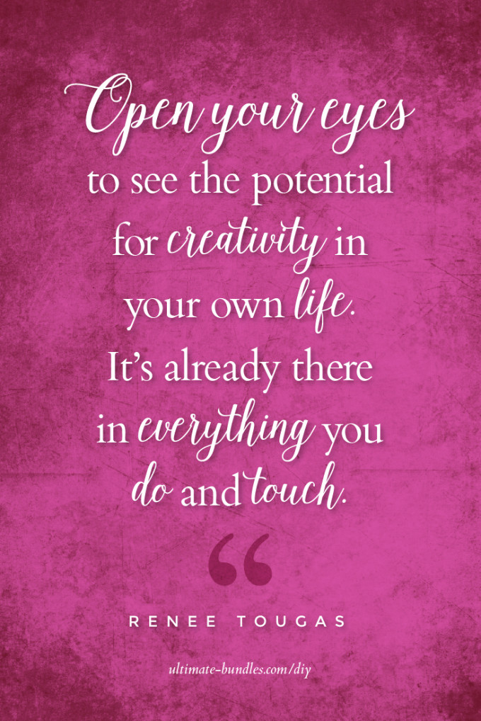 creativity in your own life