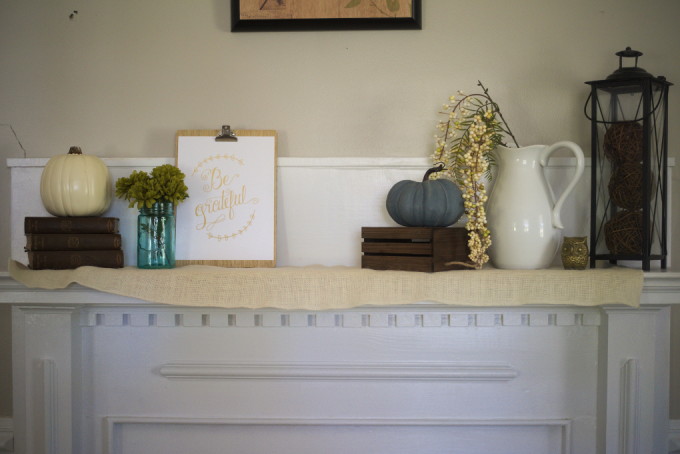 Fall Decorating at Feathers in Our Nest