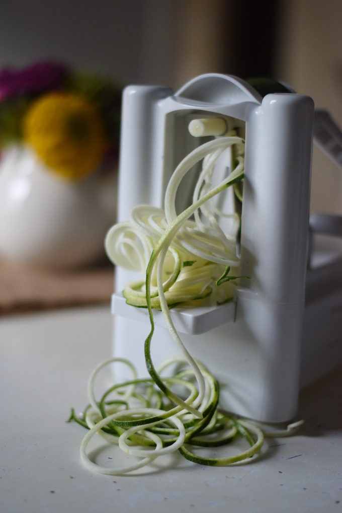 Spiralized Zucchini Noodles (Zoodles)