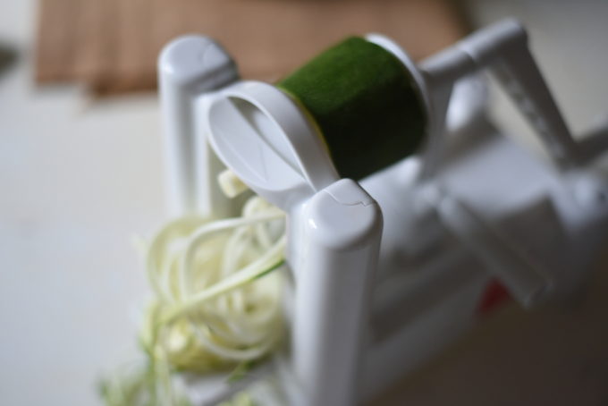 Spiralized Zucchini Noodles (Zoodles)